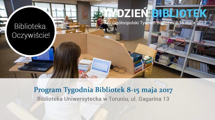 XIV Tydzień Bibliotek w Toruniu